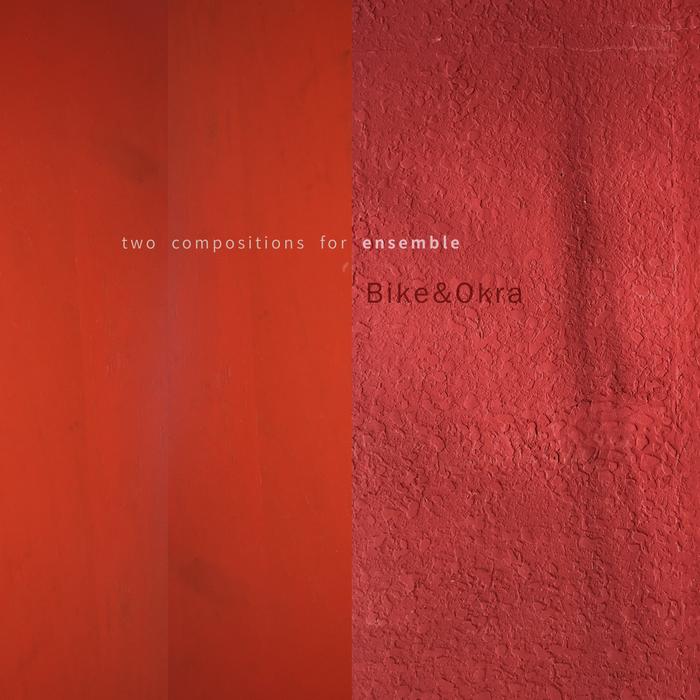 Cover for 2 compositions for ensemble: Bike & Okra