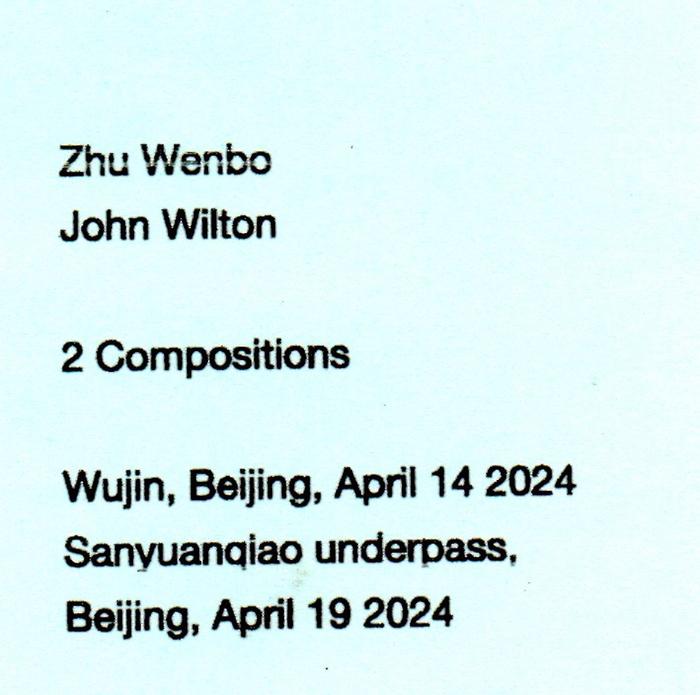 Cover for 2 Compositions